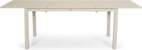 Dining Tuintafel  uitschuifbaar 160/240x100 cm Grijs Presto Arvento
