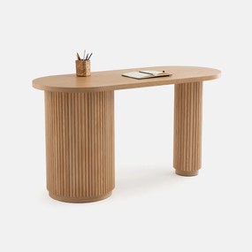 Bureau in organische vorm, 1 deur, Genna