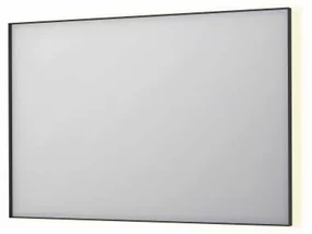 INK SP32 spiegel - 120x4x80cm rechthoek in stalen kader incl indir LED - verwarming - color changing - dimbaar en schakelaar - mat zwart 8410070