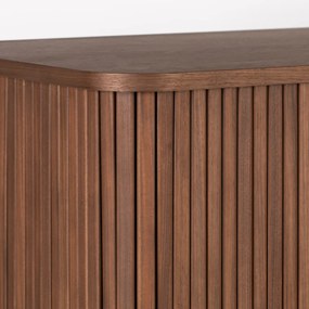 Zuiver Barbier Walnut Design Wandkast Walnoot - 100x45x140cm.