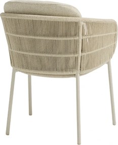Taste by 4 Seasons Forma tuinstoel Linnen Tuinstoel   beige weerbestendig