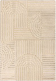 Handgetuft hoog-laag wollen vloerkleed Zen Garden