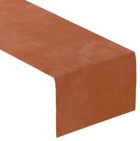 Dekoria Rechthoekige tafelloper, bruin-caramel, 40 x 130 cm