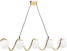 Hanglamp APP1780-5CP Gold
