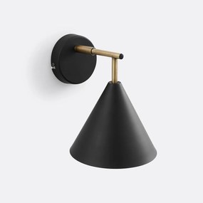 Richtbare wandlamp in in metaal, Hiba