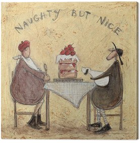 Schilderij op canvas Sam Toft - Naughty But Nice