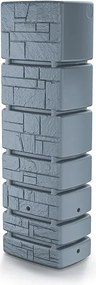 Waterform aqua tower stone grijs - Regentonnen - 38,4x57,5x180cm - 350 liter