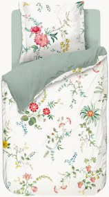Katoenen perkal dekbedovertrekset Fleur Grandeur