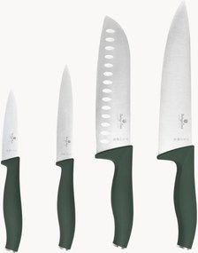 Keukenmessen Matte Green, 4-delig