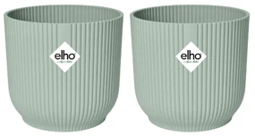 2x Pot elho Vibes Fold Round groen