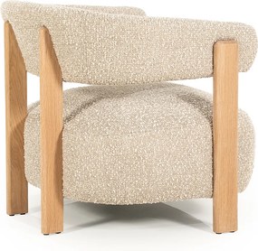 Armleuningstoel Boucle Taupe