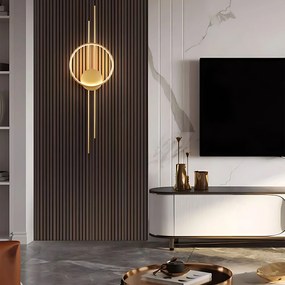 WANDLAMP LED APP1781-W BRUSH GOLD