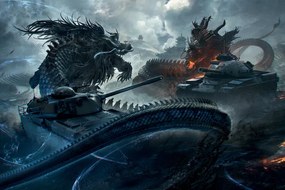 Ilustratie World of Tanks - Operation Typhoon, WOT