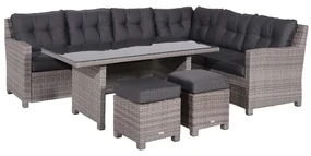 Garden Impressions Jaru lounge dining set R - extra luxe kussens