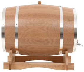 vidaXL Wijnvat met kraantje 35 L massief eikenhout
