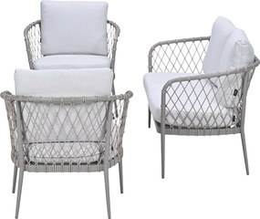 Garden Impressions Stella loungeset taupe - natural sand