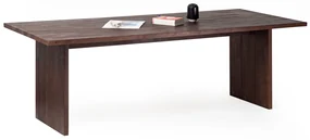 Japandi Eettafel Walnoot 230x100 Cm - 230 X 100cm.