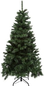 Windy Peak kunstkerstboom - 240 cm - groen - Diameter 144 cm - 1104 tips - metalen voet
