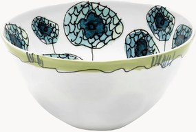 Kleine schalen Midnight Flowers van Fine Bone China, 2-delig