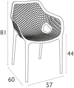 Siesta  Tuinstoel - Air XL - Avocado Groen - Siesta