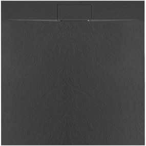 Douchebak Rea Bazalt Black 90x90