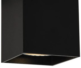 Smart Spot / Opbouwspot / Plafondspot zwart incl. wifi GU10 - Qubo Modern GU10 kubus / vierkant Binnenverlichting Lamp
