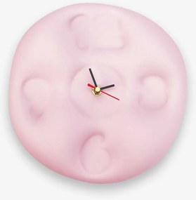 Design Klok - Teun Zwets - Bubble Clock Roze