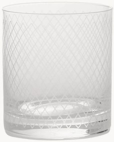 Waterglazen Quaderni Rombi, 6-delig