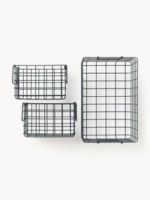 Metalen opbergmanden The Baskets, 3-delig