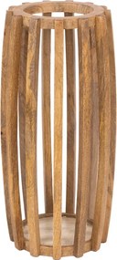 Houten Paraplubak Met Open Lattendesign