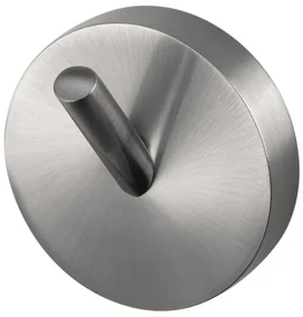 Haceka Kosmos Handdoekhaak - rond - enkel - geborsteld RVS 1208614