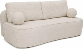 Slaapbank Marysville 100, Aantal zitplaatsen: 4, Aanwezig, Beige, 90x205x100cm, 88 kg, Poten: Kunststof