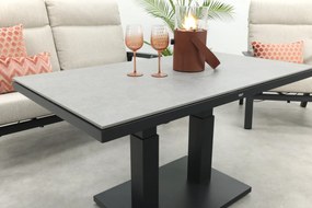 Lagos/Milford stoel-bank loungeset 4-delig verstelbaar