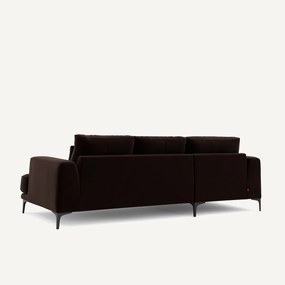 Rechtse hoekbank fluweel, Marsile