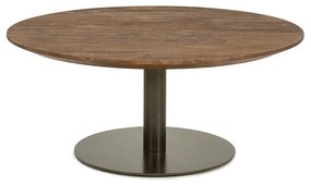 Brons Potige Salontafel Rond - 80 X 80cm.