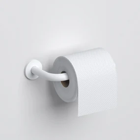 Clou Kaldur toiletrolhouder wit mat