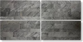 Zelfklevend Natuursteen XL HongKong 60x30cm | Paneli Natuursteen Wandpanelen