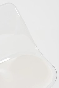 Set 4 Synk Transparante Zitting Stoelen