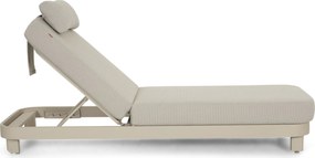 Santika Furniture Santika Nanda Ligbed Aluminium Zand/Beige