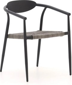 Dining tuinstoel | Manifesto  Cavone | Rope (touw) | Grijs | Stapelbaar | Kees Smit Tuinmeubelen