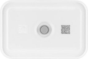 ZWILLING Fresh &amp; Save Vacuüm brooddoos L, Kunststof, semitransparant-Grijs - Fresh &amp; Save - ZWILLING