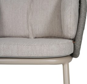 Tuinstoel Rope Zand/Beige Santika Pebble