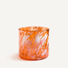 Vaas in handgeblazen glas, Berna