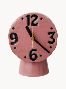 Handbeschilderde tafelklok Retro van keramiek