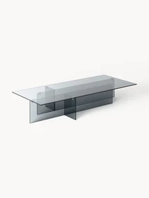 Grote glazen salontafel Anouk, B 160 cm
