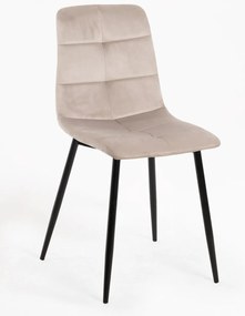 Daris fluwelen stoel