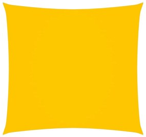 vidaXL Zonnescherm vierkant 4,5x4,5 m oxford stof geel
