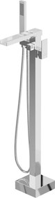 Mexen Algar vrijstaande badkraan, chroom - 75733-00