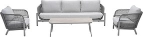 Garden Impressions Luzia loungeset 4-delig - taupe