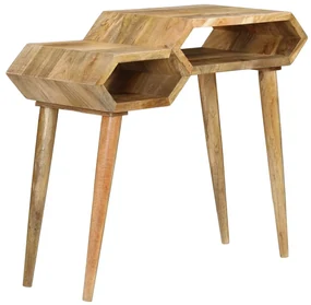 vidaXL Wandtafel 90x35x76 cm massief mangohout